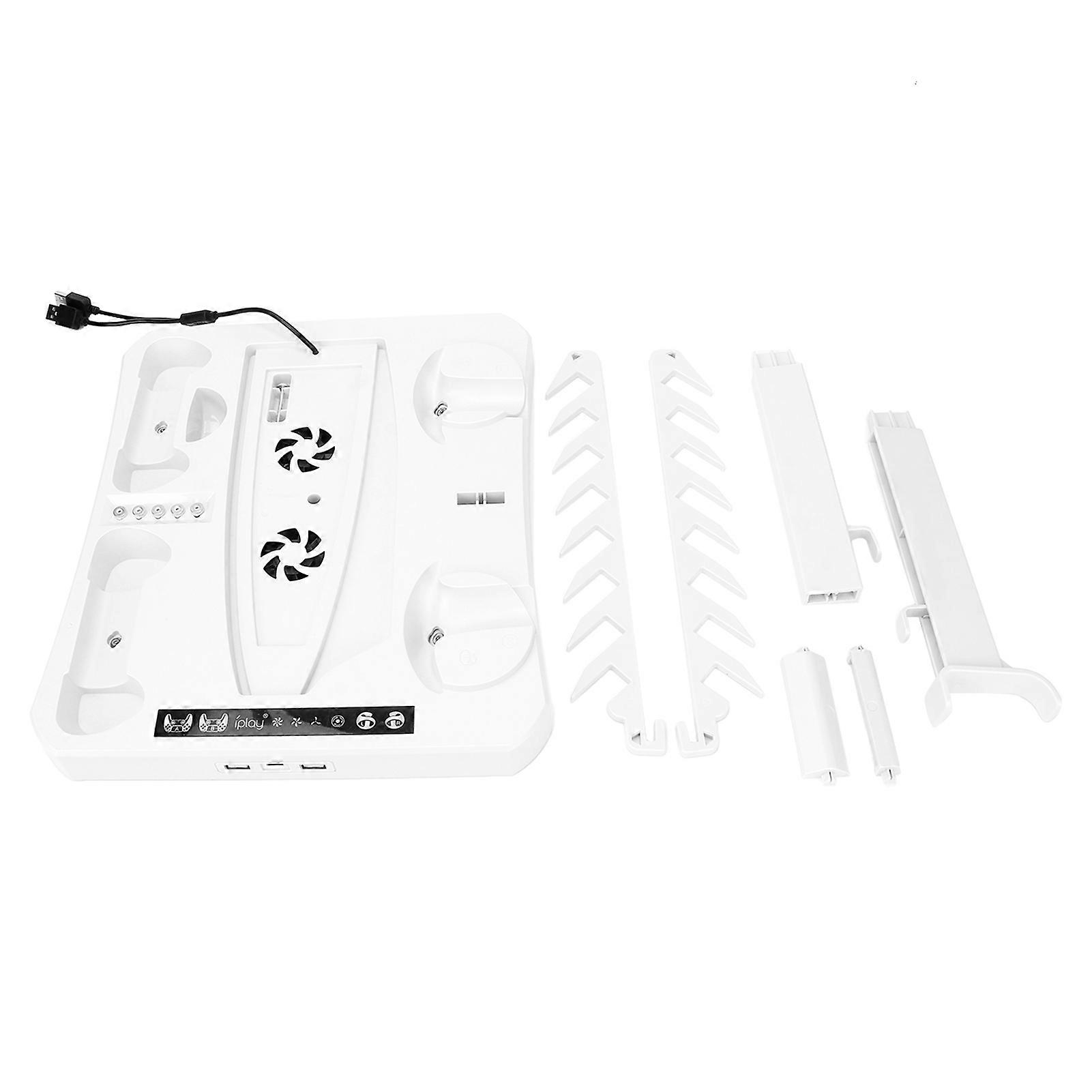 Wireless Game Cooling Station Heat Dissipation Storage Multifunctional Controller Cooling Charging Stand For Ps5 Psvr2