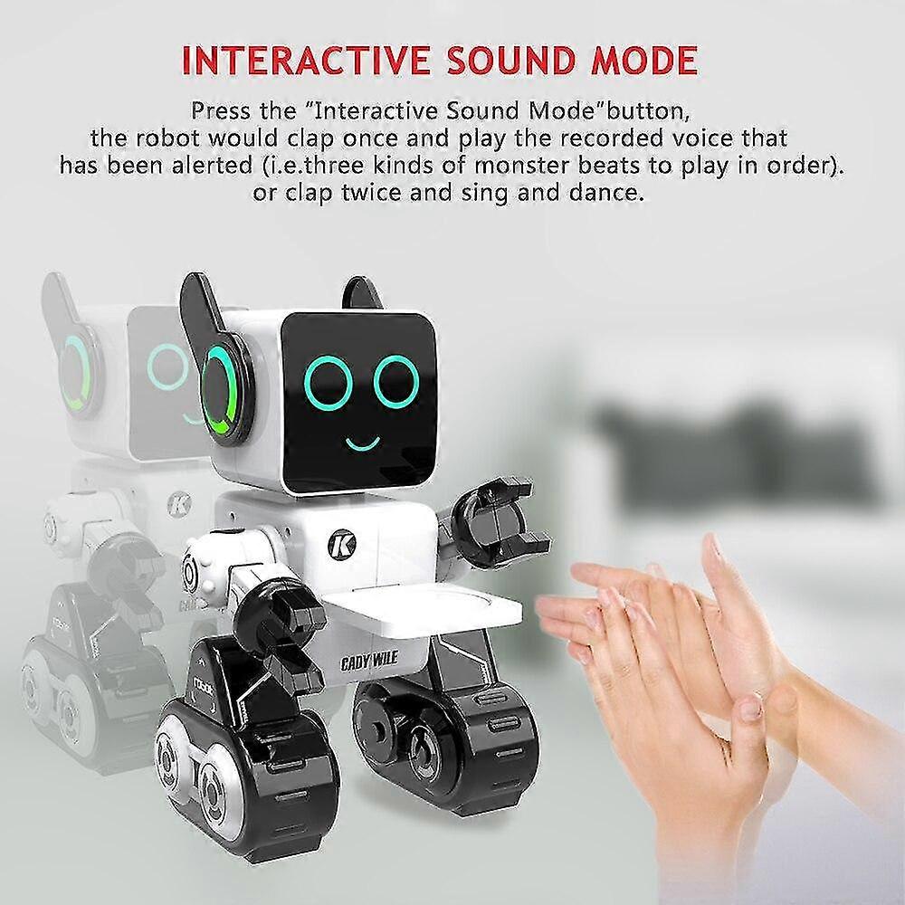 Cady Wile Smart Rc Robot Robots For Kids 3-5 HBUDS Cady Wile Robot