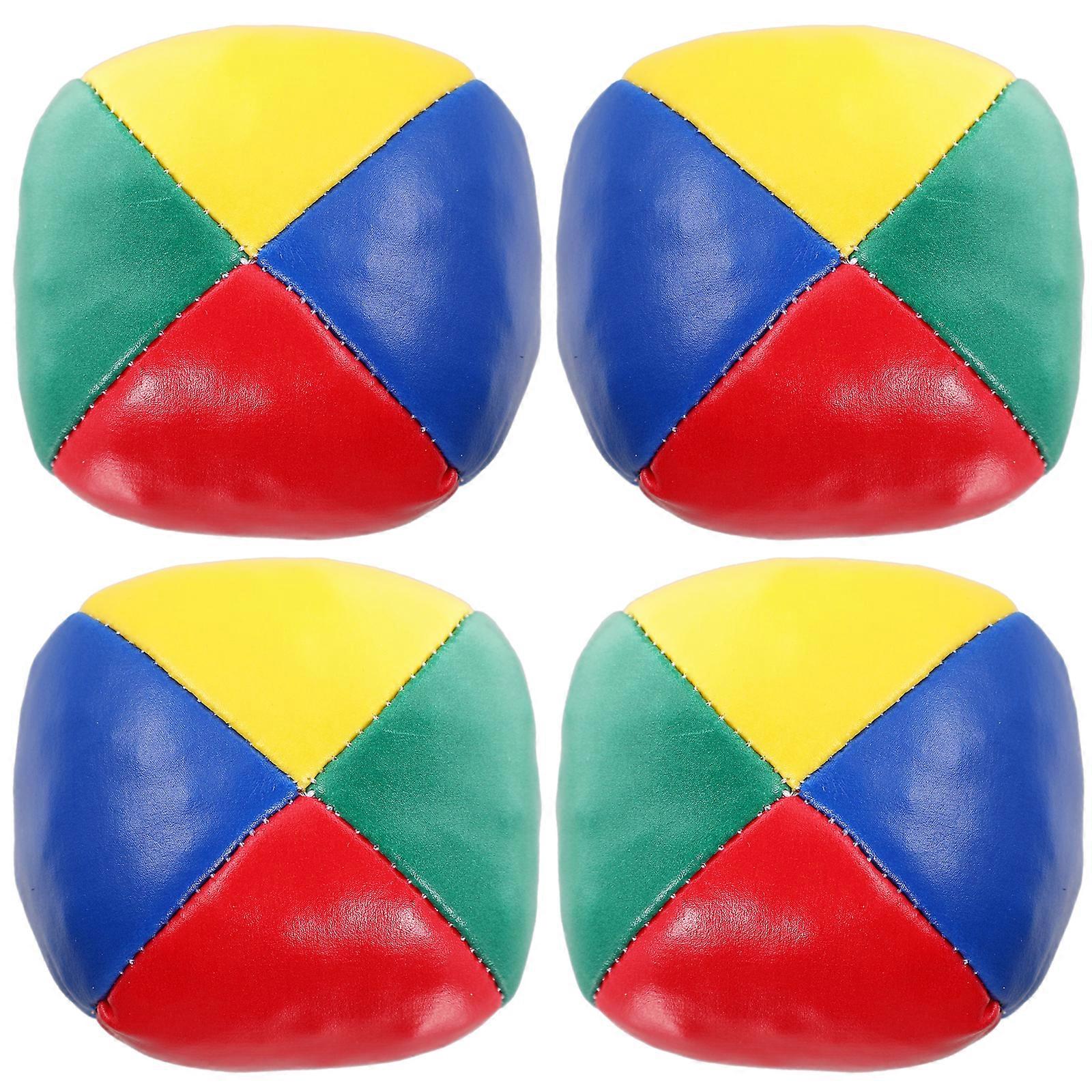 4Pcs Beginners 5CM Juggling Balls Kids Durable and Easy Juggle Balls