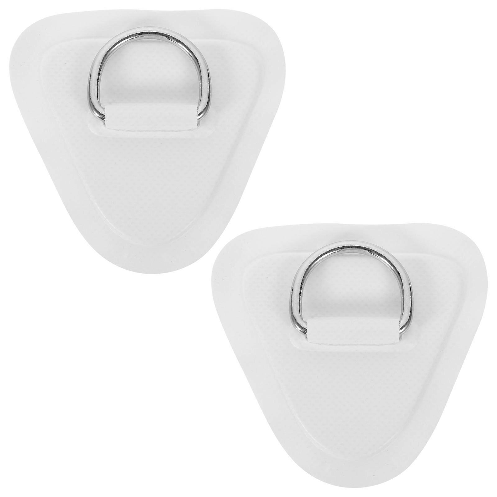 2Pcs Surfboard Cord Rings Boat Ring Fittings Kayak Back Buckle Kayak Cords Fixing Buckle
