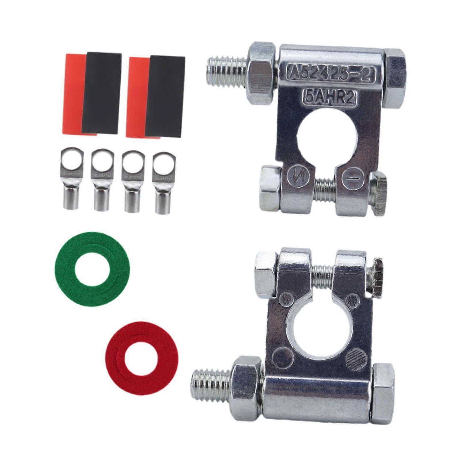 2Pcs Generic Battery Terminals Clamp RV Vehicles Battery Terminal Connector