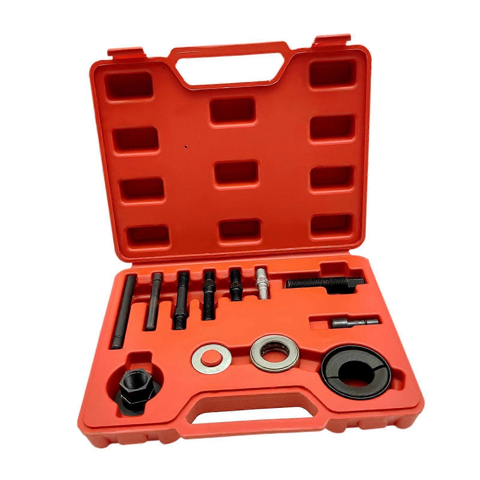 Generic Power Steering Pump Pulley Puller Remover Installer Tool Storage Box