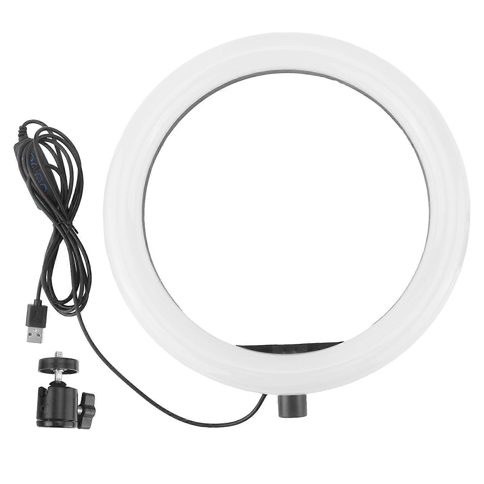 10in Ring Shape Fill Light Live Steaming Supplementary Lamp Night Selfie Enhancing Light