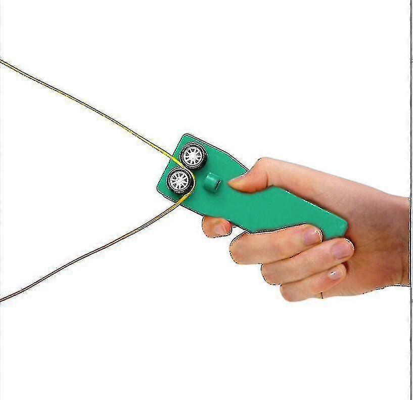 Handheld Zip String Rope Launcher Thruster Loop Lasso String Shooter Toy