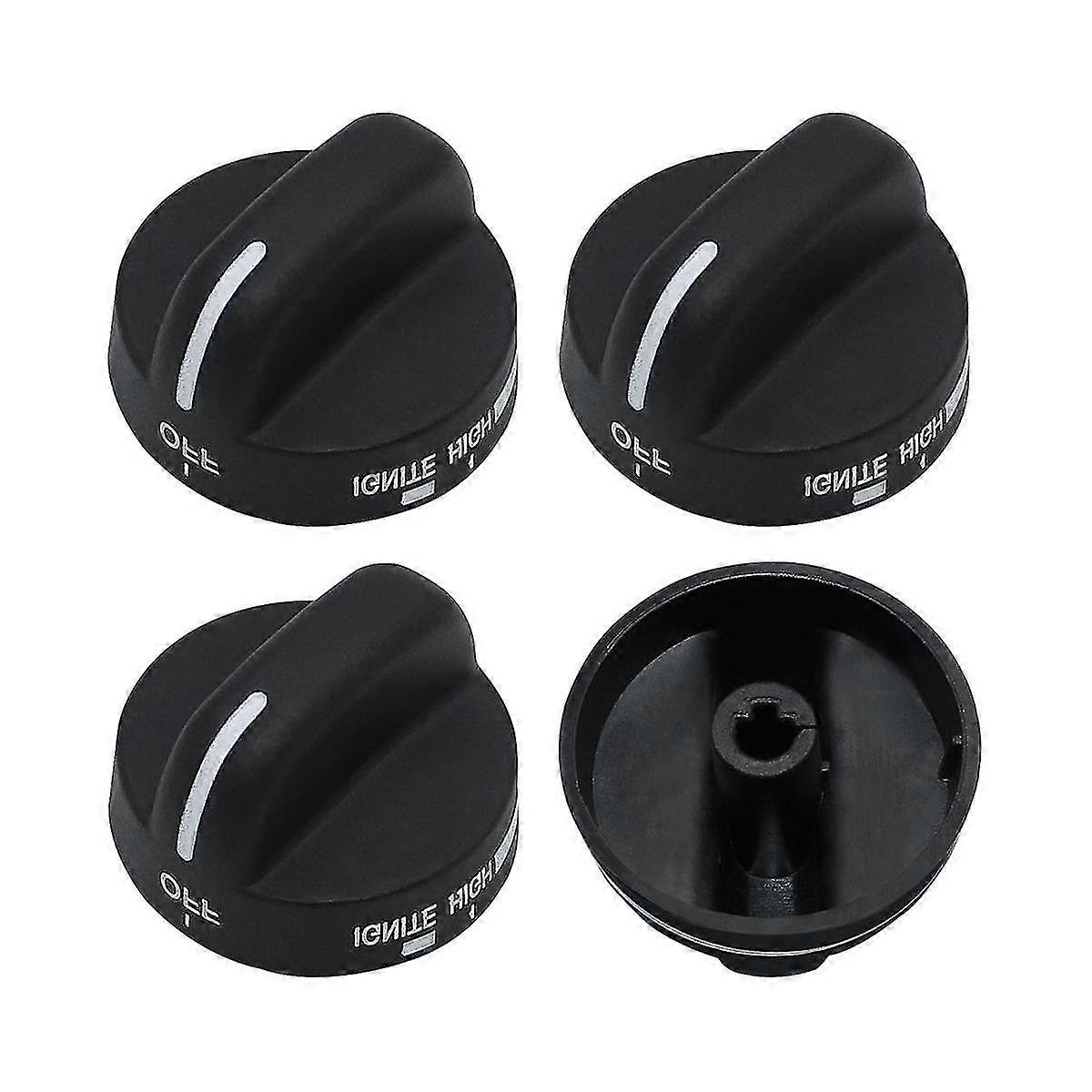 4X WP8273103 Range Control Knob Replace WP8273103 AP6012363 Black
