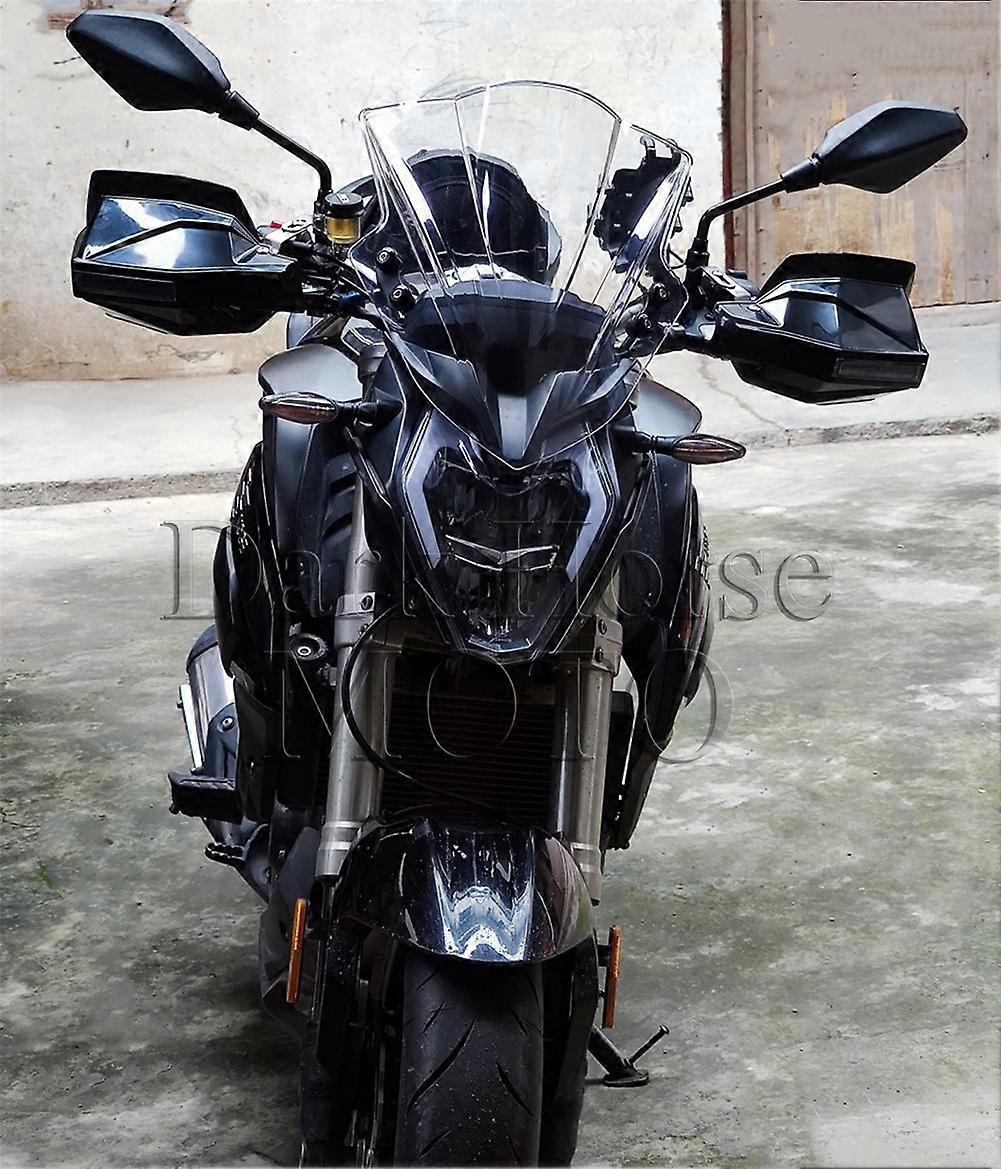 New Motorcycle Accessories Motorcycle Windshield with Bracket One Set Apply for Loncin Voge 300r 500r
