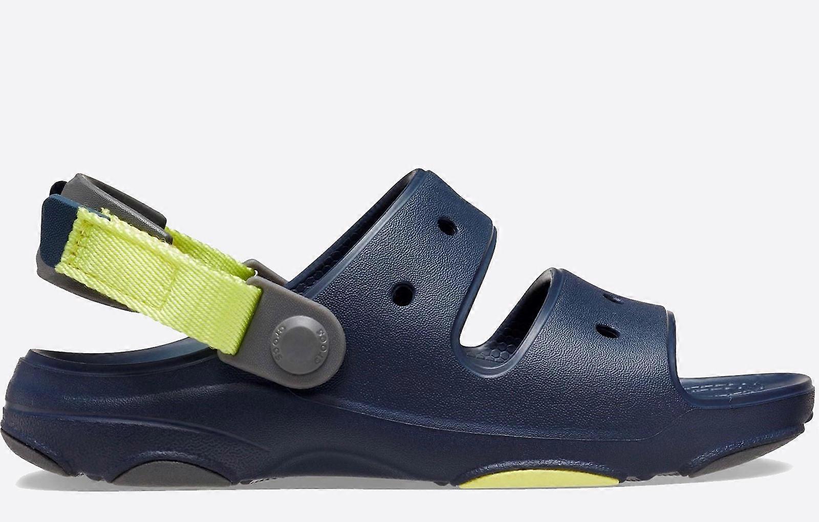 Crocs All Terrain Two Strap Sandal Junior Navy