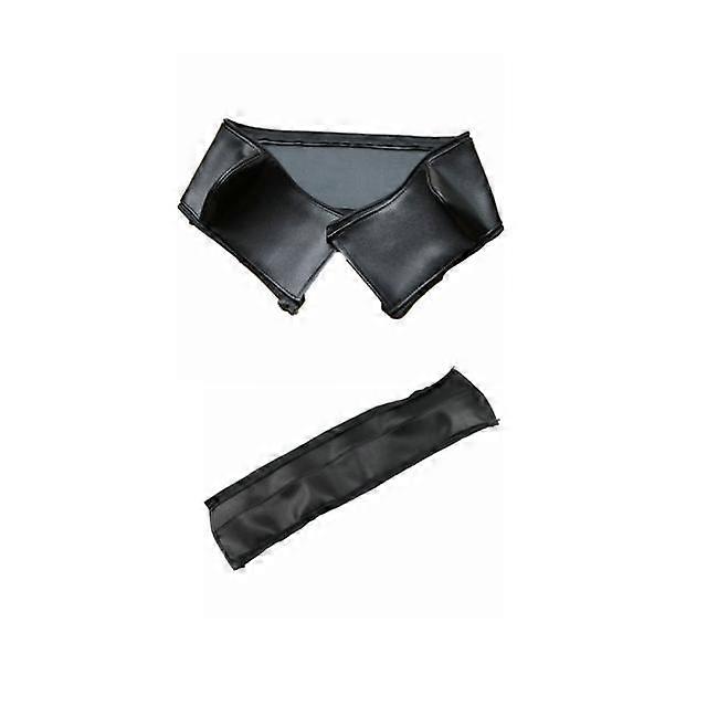 Kinderwagengriff PU-Leder für Stokke Xplory V4 / V5 Kinderwagen Armlehne Schutzhülle Abdeckungen Kinderwagenzubehör 2 Stück schwarz