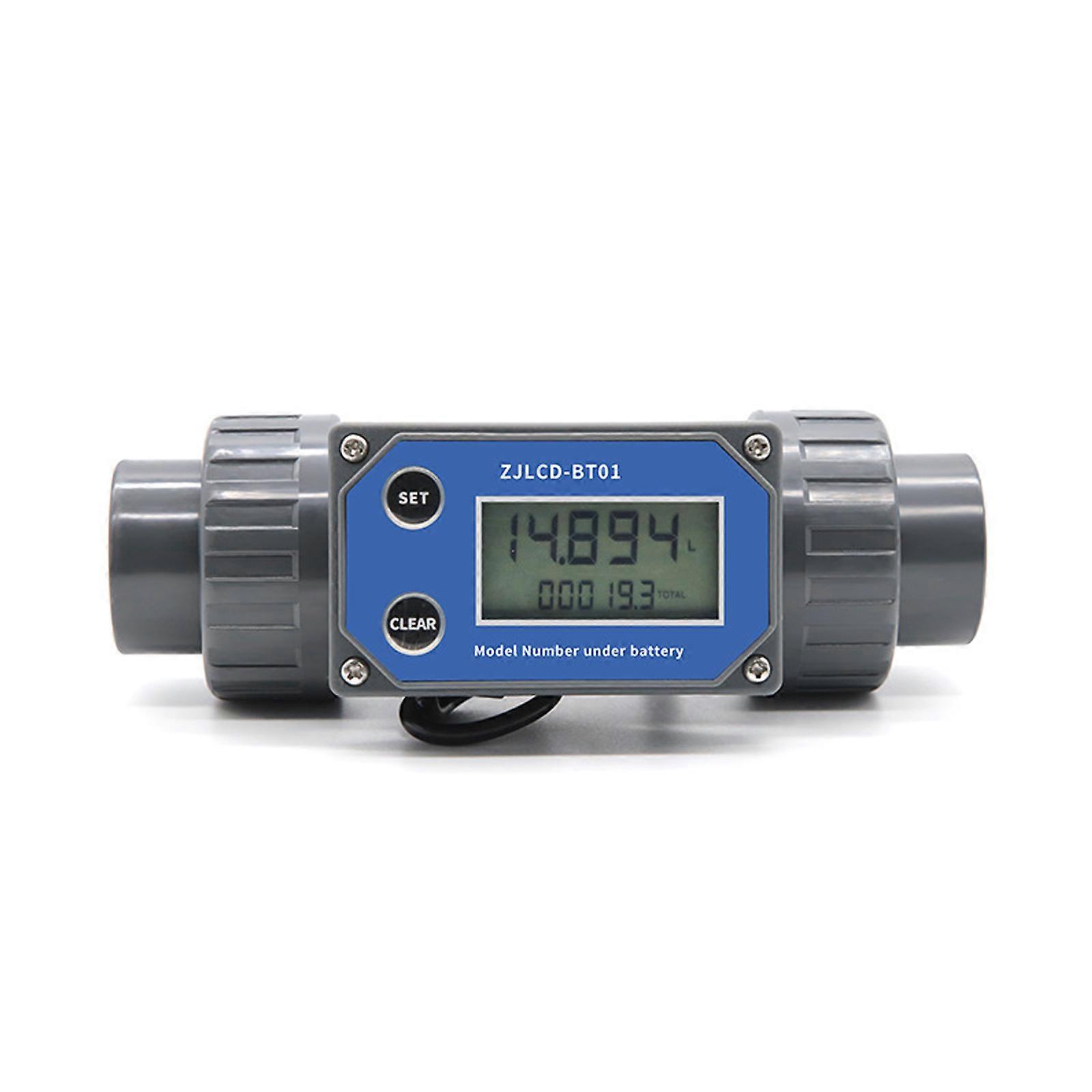 1"/1.2"/1.5"/2"/2.5"/3"Electronic LCD Turbine Flow Meter Digital Flowmeter GaukE