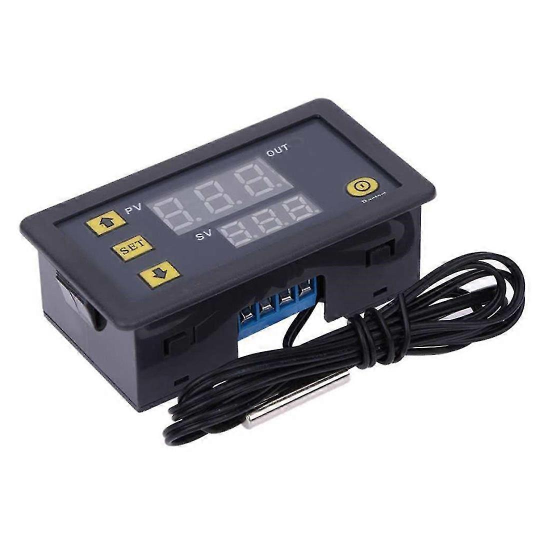 W3230 Prob Hattı 20a Dijital Sıcaklık Kontrolü Led Ekran Termostat Isı / soğutma Kontrol Stru