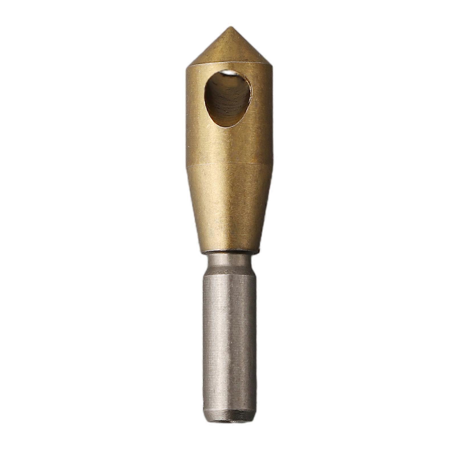 1pc Countersink Deburring Drill Bit HSS Hole Cutter Chamfering For Cutting Through Wood Plastic Workshop Equipment Tool