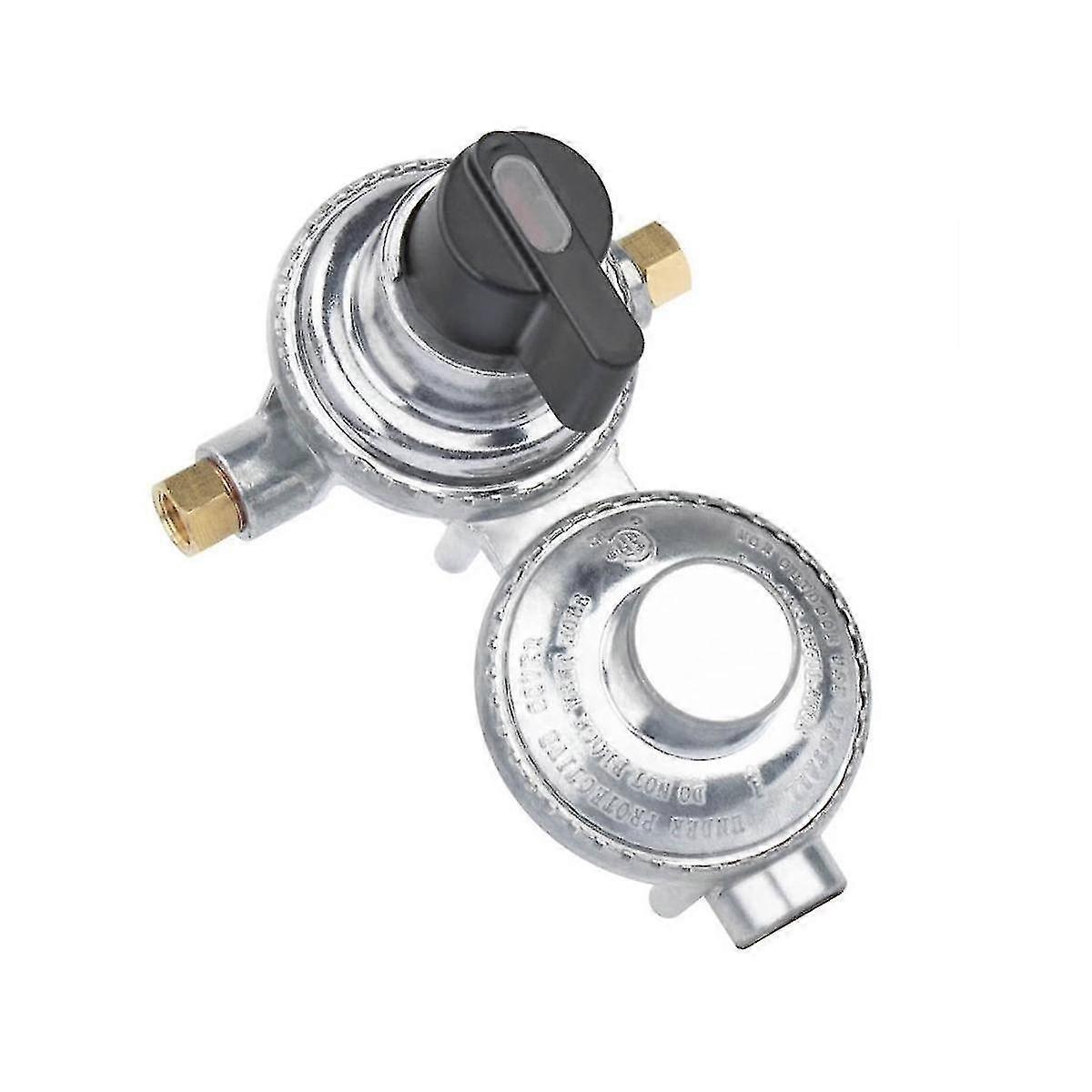 2-trinns automatisk overgang Lp propangassregulator, 14inch Sae Inverted Flare For Rv Trailer