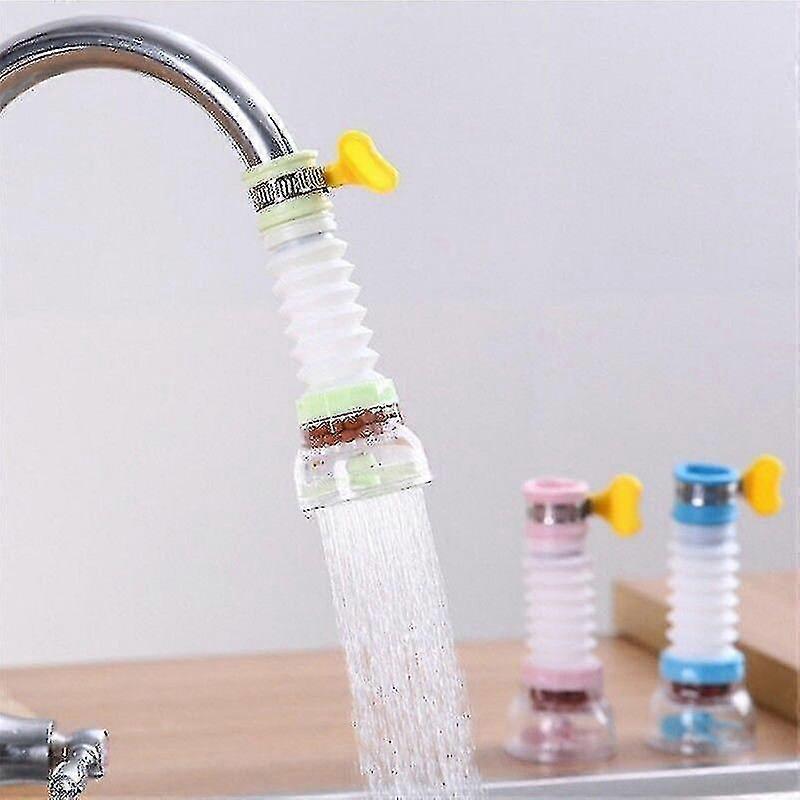 360 Degree Adjustable Kitchen Faucet Extender Water Saving Splashproof