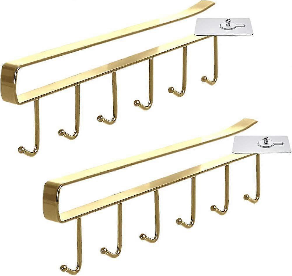 2 Cup Holders. Cupboard Insert Cup Holder Hook Without Drilling For Heilwiy 12 Cups Gift