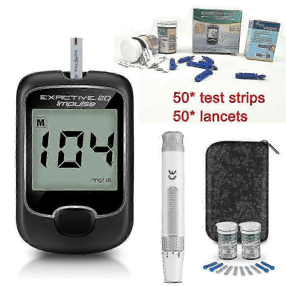 Diabetes Testing Kit,glucometer Strips, Lancets,  Blood Sugar Monitor, Blood Sugar Test Kit With Lancing And Refill Testing Strips