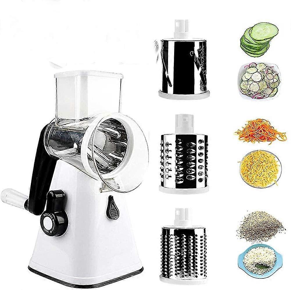 Multifunctional Vegetable And Fruit Cutting Machine, Rotating Drum Cheese