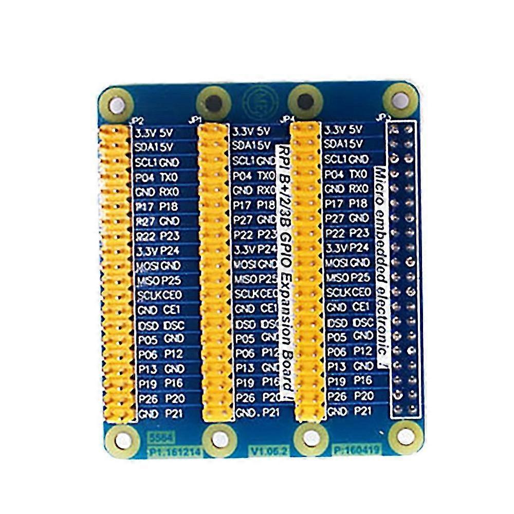 1 Point 3 Pin Gpio Expansion Board For 4b/3b+/3b