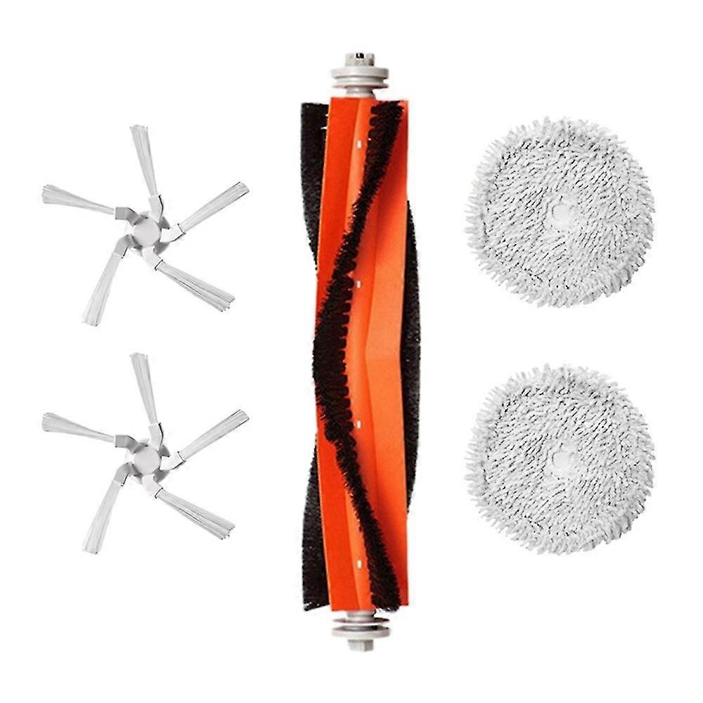 5pcs For W10/w10 Pro Robot Vacuum Cleaner Parts Detachable Main Side Brush Mop Cloth Cleaning Kit