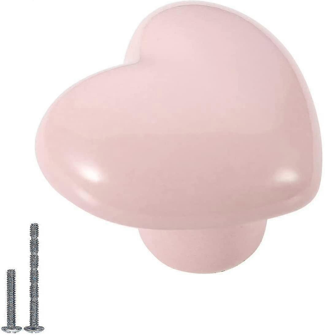 10 Pack Ceramic Drawer Knobs And Pulls,cabinet Hardware Lovely Heart Shape Handles G
