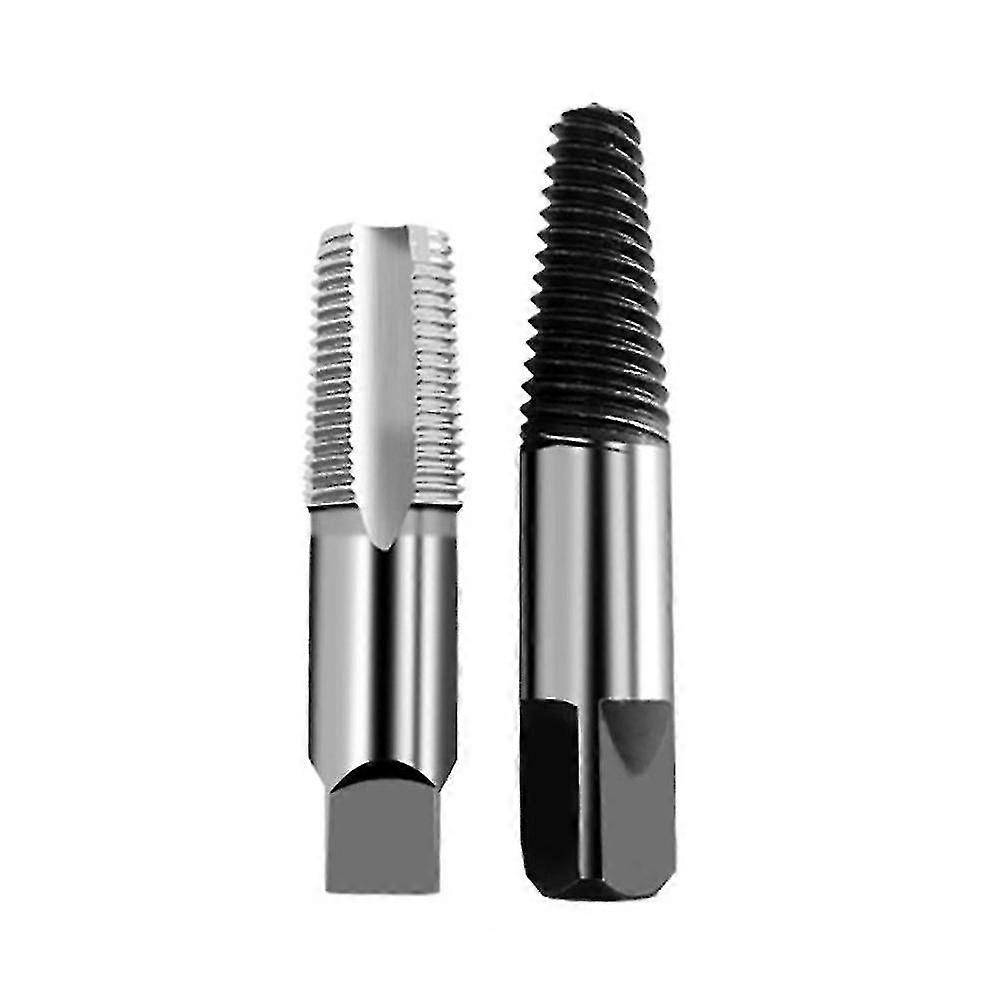 1/2 3/4inch Pipe Thread Repair Tap Broken Screw Extractor Hardware Tools Set Qinhai