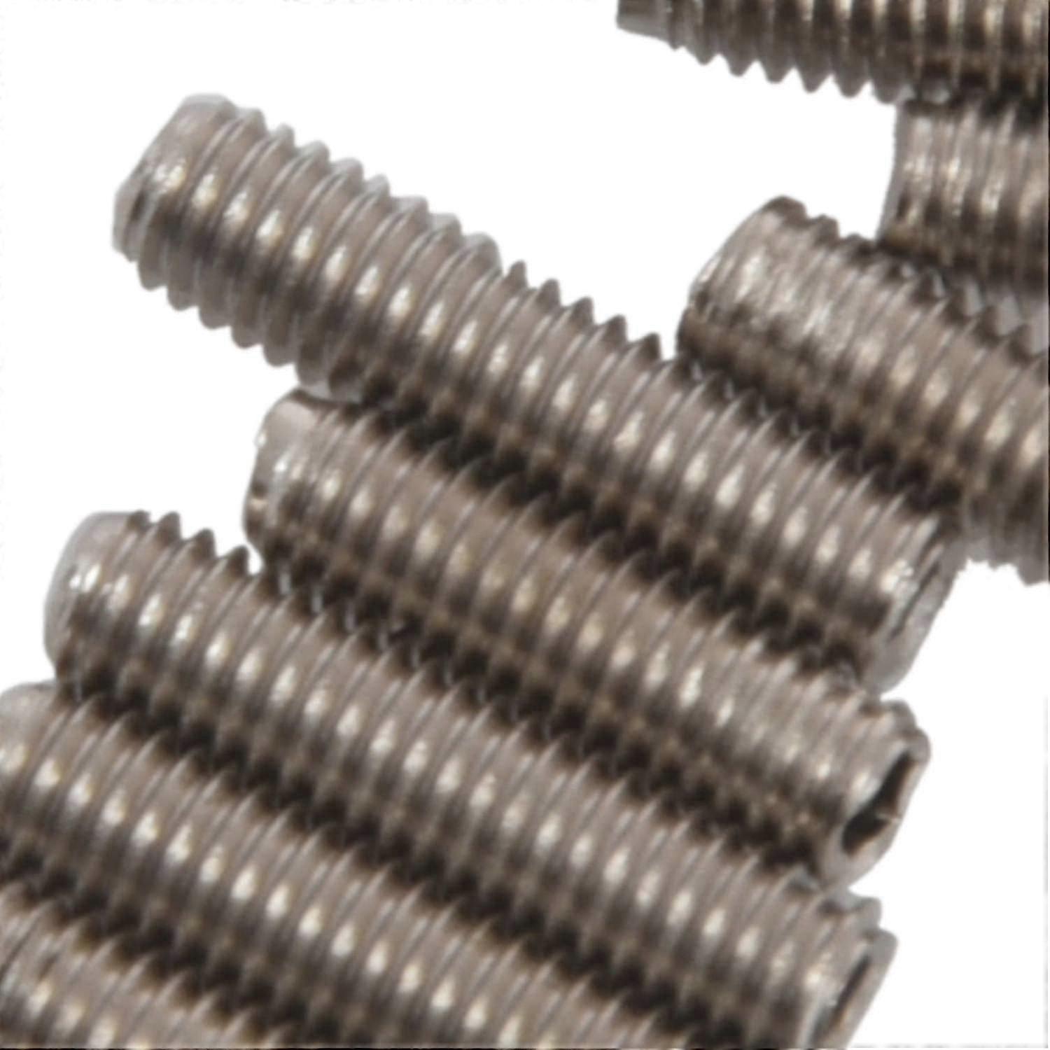 Vintage Bridge Saddle Height Adjustment Screws - Silver