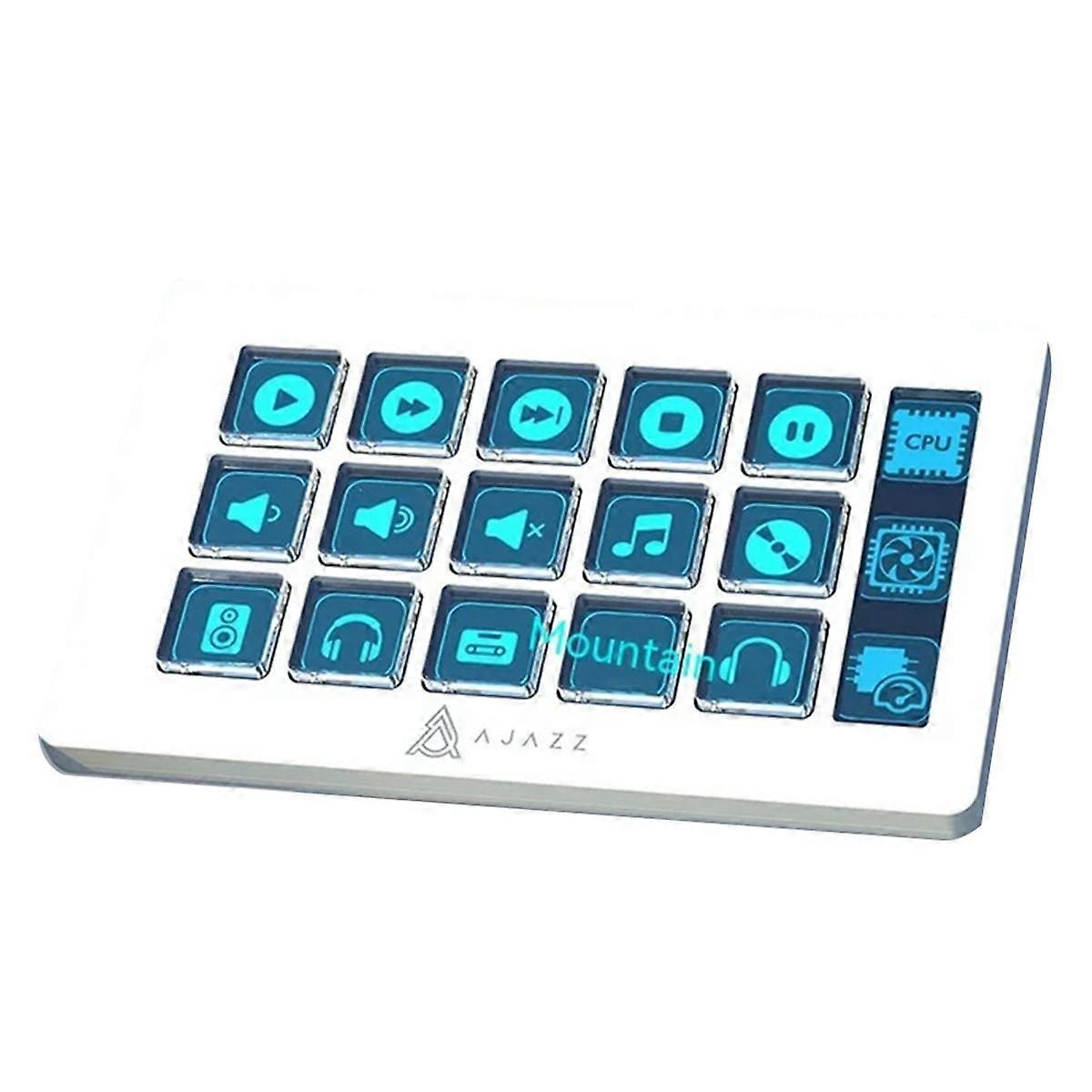 Akp153 Desktop Controller Console Panel Programming Shortcut Key 15-Key Keyboard Wired Pc Accessor