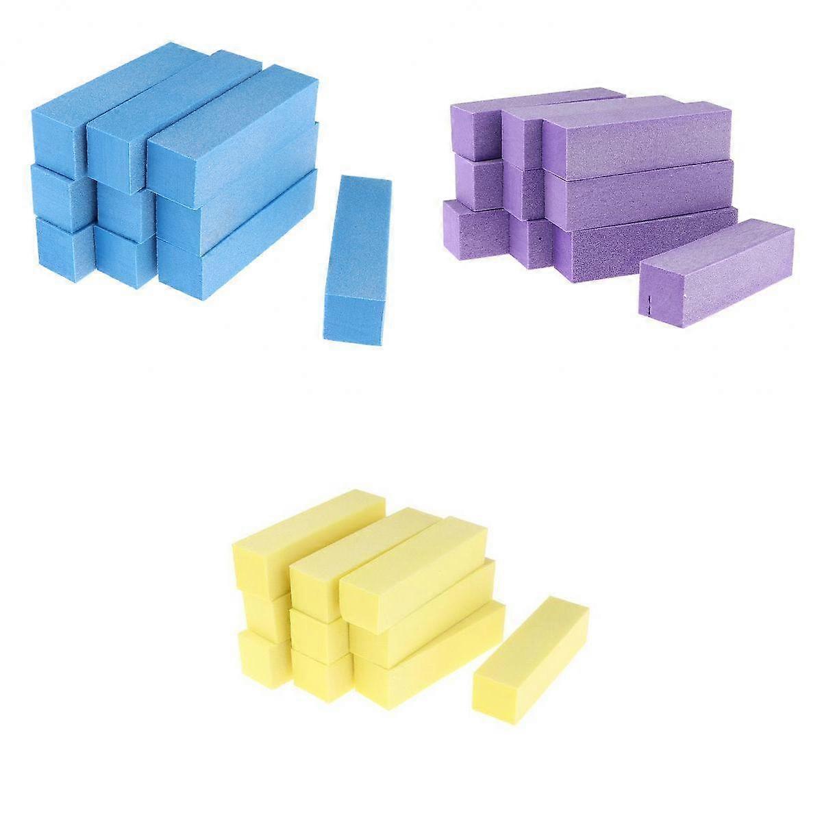 30Pcs Sanding Buffing Nail Polish Buffer Block Professional Manicure Tools