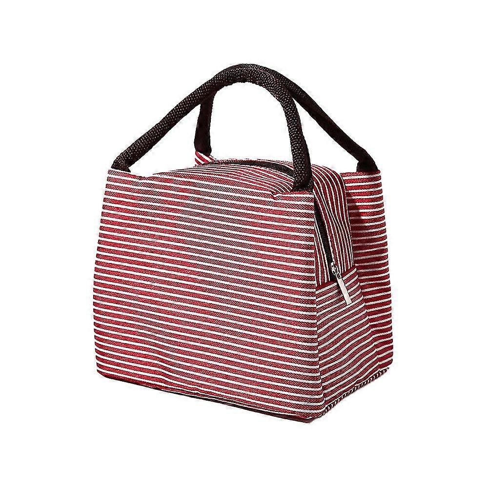 Lunch Box Bag With Lunch Canvas Insulation Bag