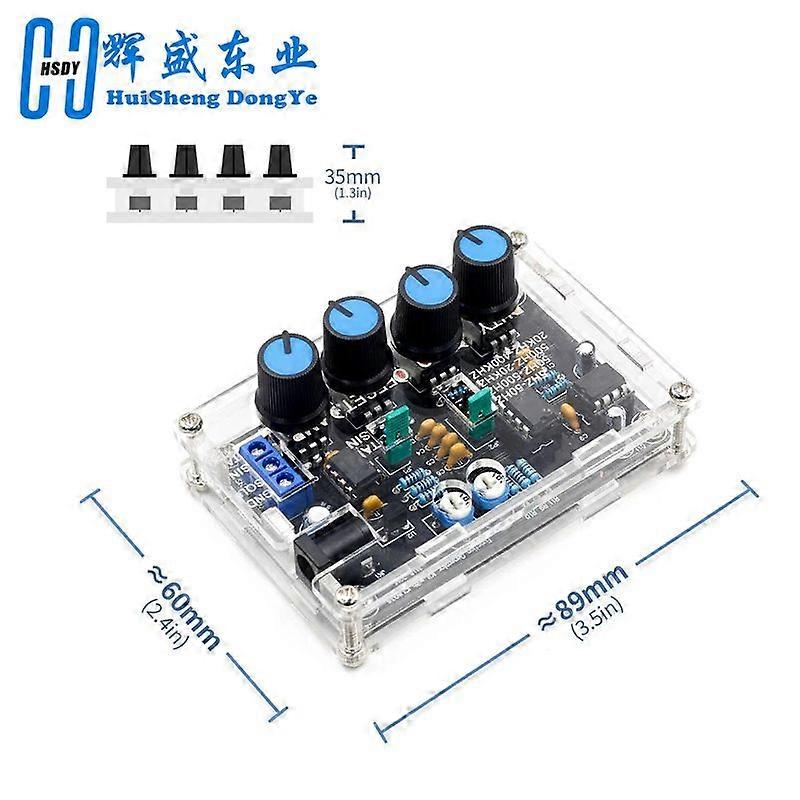 GaiBoSi ICL8038 Multi-Function Low-Frequency Signal Generator Multi-Wave Welding Electronic Circuit Experiment Kit DIY