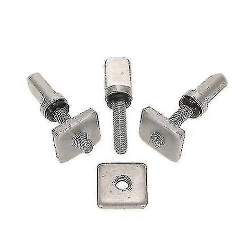 6Pcs surfboard longboard sliding fin screw fin plate replacement kit for stand up paddle body board