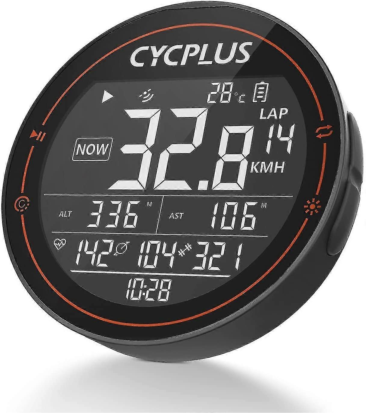 Gps Bike Computer, Wireless Cycling Computer, Speedometer Odometer Waterproof Mtb Tracker