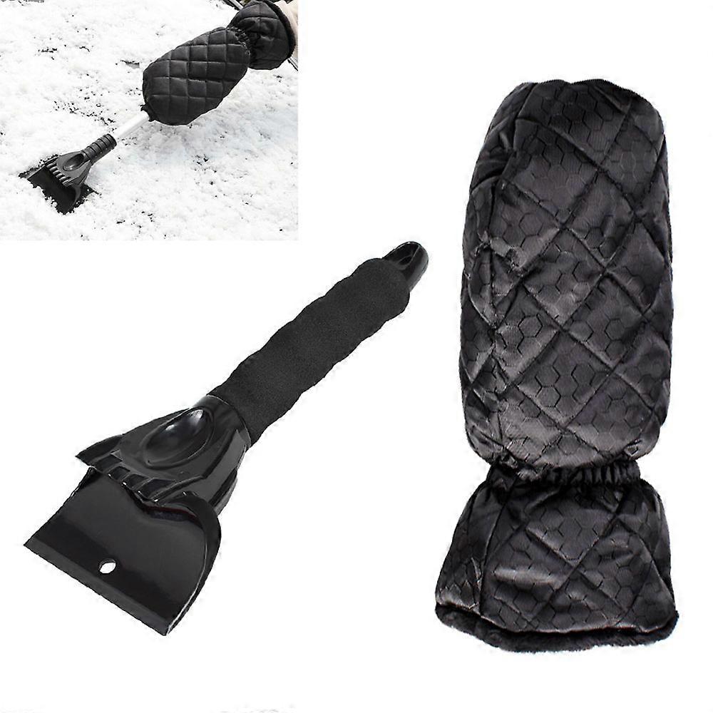Car Ice Scraper with Glove - Professional Car Ice Scraper Meets the Best Car Windshield Scraper with Glove