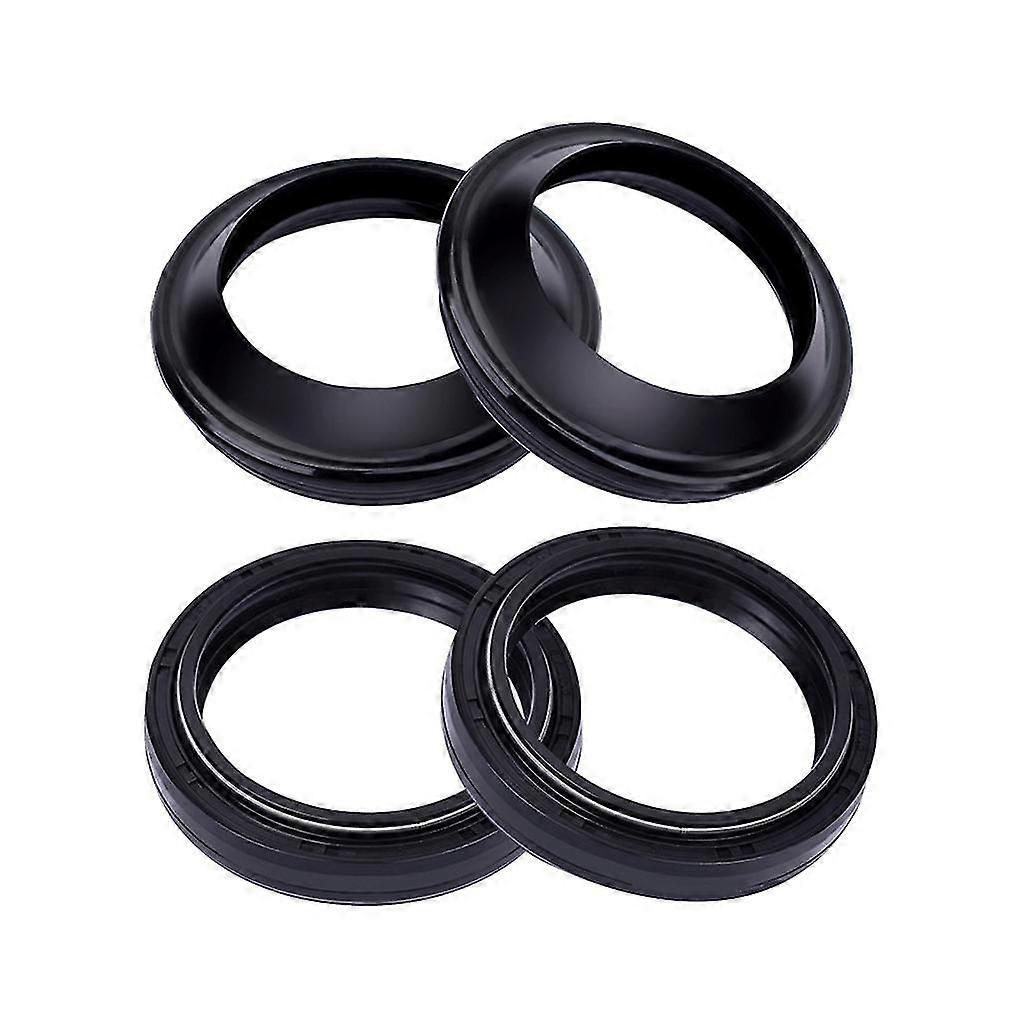 Aazon.co: Front Fork Oil Seal & Dust Cover Front Shock Absorber Dust
