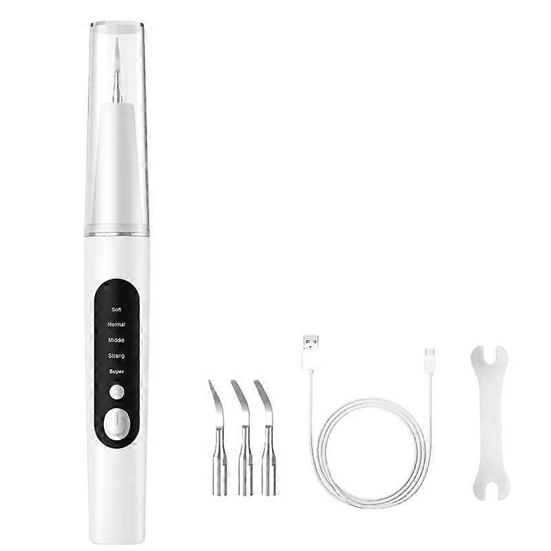 1pc Remover For Teeth, Teeth Cleaning Up To 2600000 Operating Frequency, Scaler Tooth Cleaner For Teeth With LED Light,Rechargeable Teeth Cleaning Kit