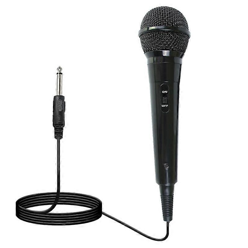 Dynamic Wired Microphone with 200cm Cable ON/Off Switch Handheld Microphone