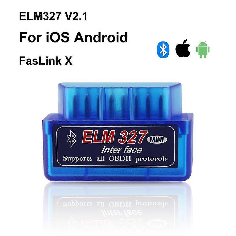ELM327 V2.1 OBD2 Scanner Mini Bluetooth ELM 327 Car Scanner Code Reader Car Diagnostic Tool For IPhone and Android Accessories