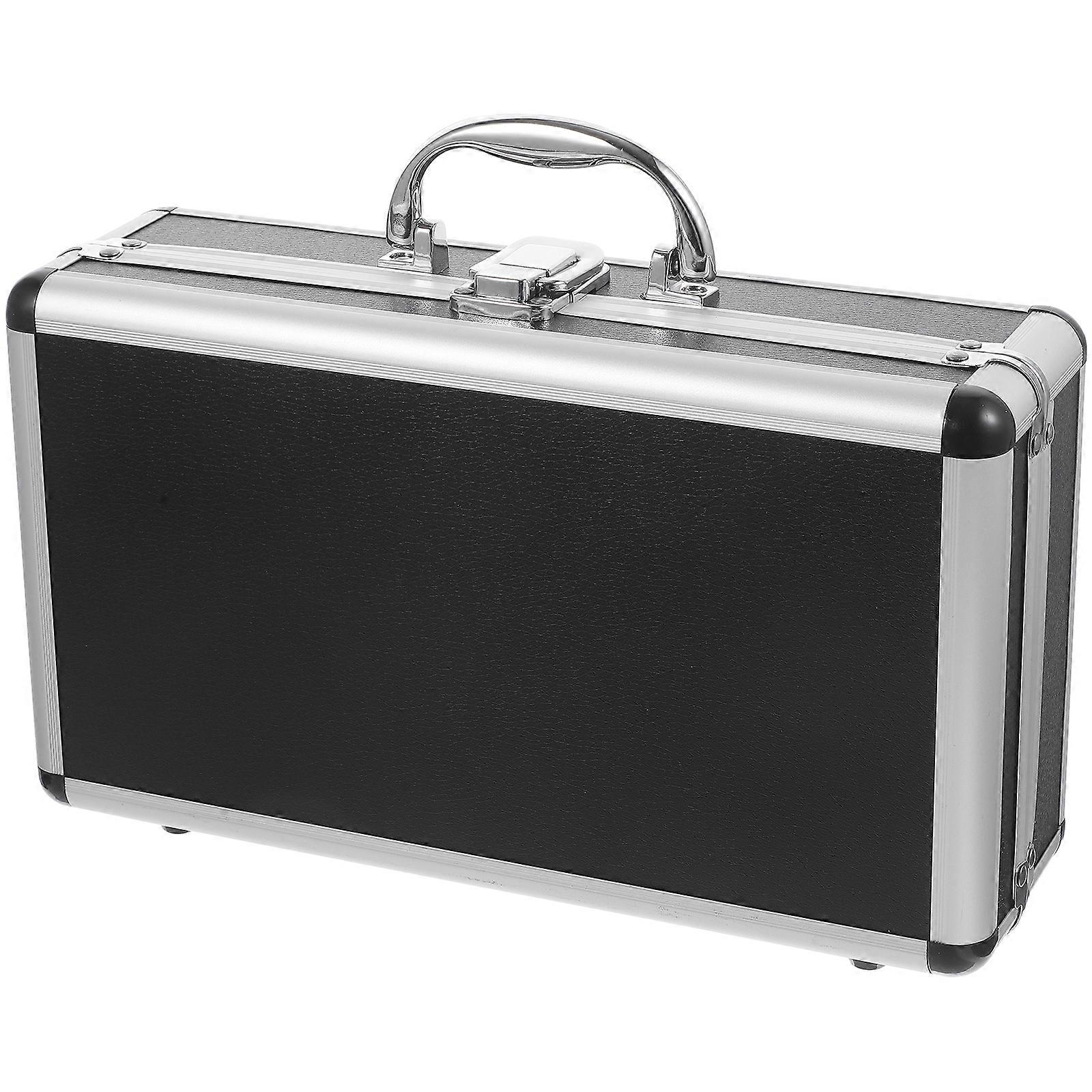 Lockable Tools Case Portable Aluminum Alloy Box Carrying Case Tools Container