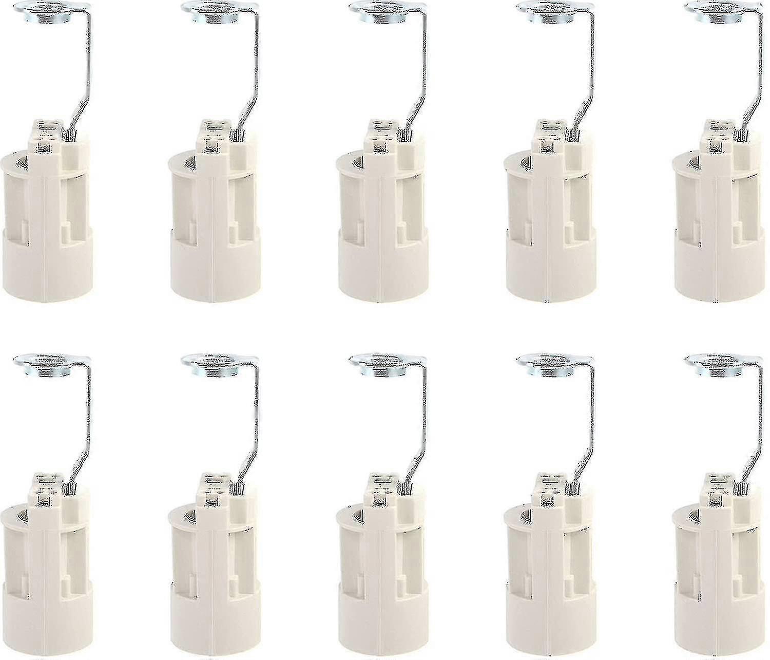 10 Pcs E14 Bulb Base Adjustable E14 Lamp Sockets Converter E14 Sockets Candle Lamp Holder