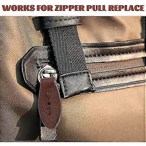 Zipper Pulls for Purses Coats - 20 Pcs, Detachable Zipper Head, Zipper Tabs Replacement