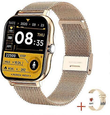 スマートウォッチ通話受信/ダイヤル、AI音声制御付き1.81インチスマートウォッチ、血圧/ SpO2 /心拍数モニター