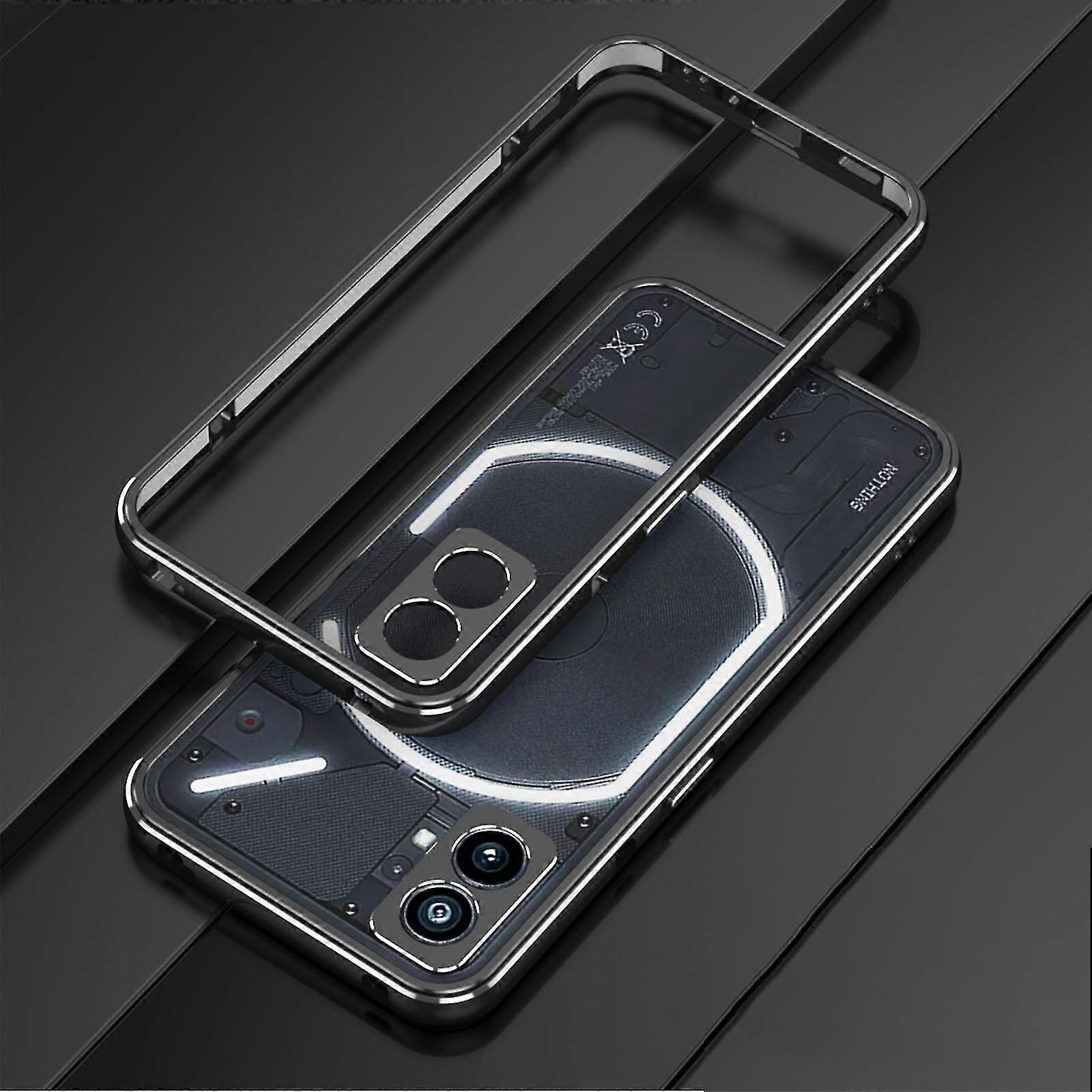 Ultra Thin Case Compatible Nothing Phone 1 Metal Simplicity Frame With Lens Protector