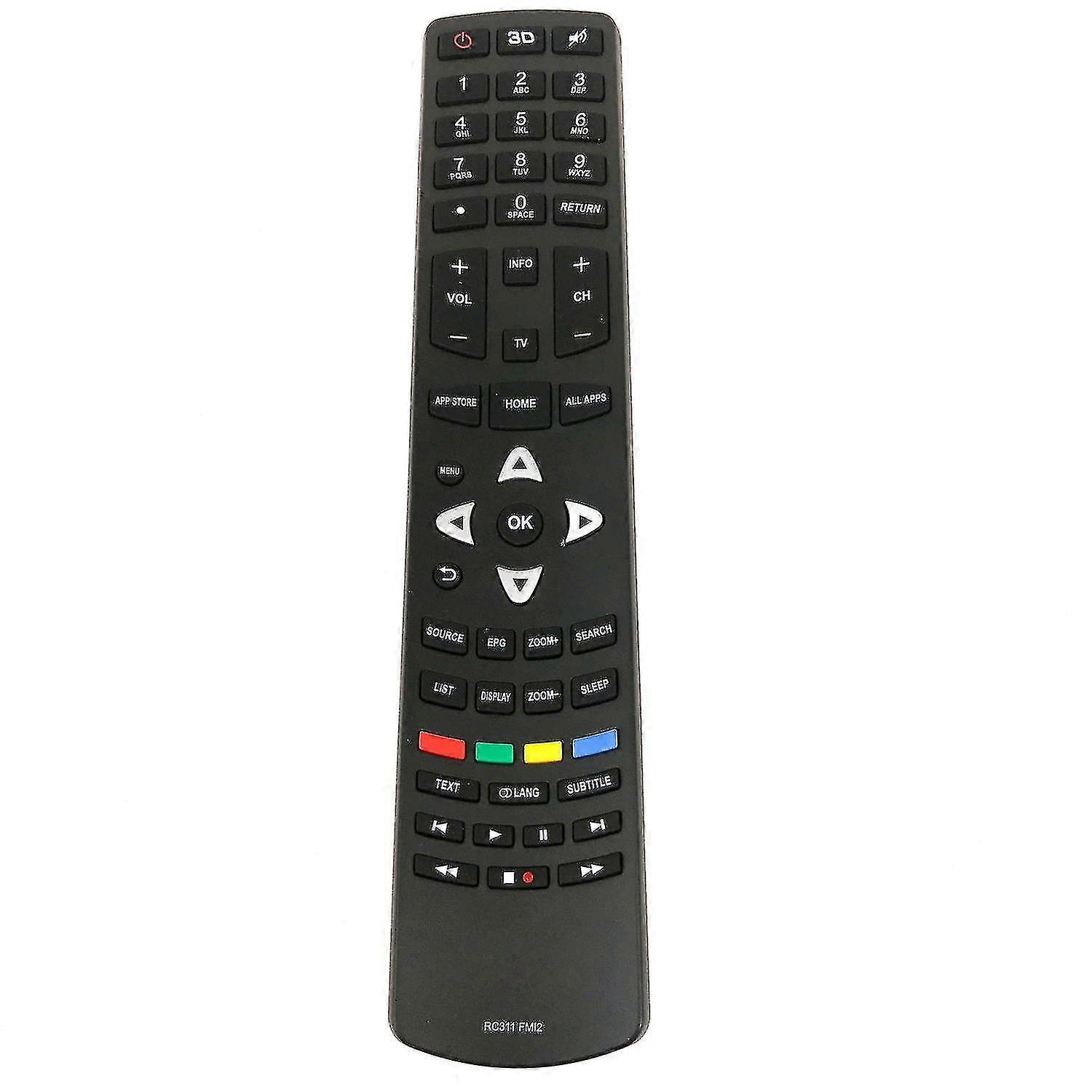 Universal For Tcl 3d Smart Led Lcd Tv Remote Control Rc311 Fmi2 Fernbedienung Versatile Remote