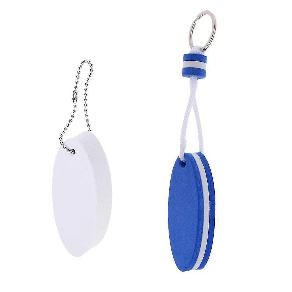 2pcs Marine Outboard Floating Keyring Sailing Kayak Fishing- Surfboard Shape