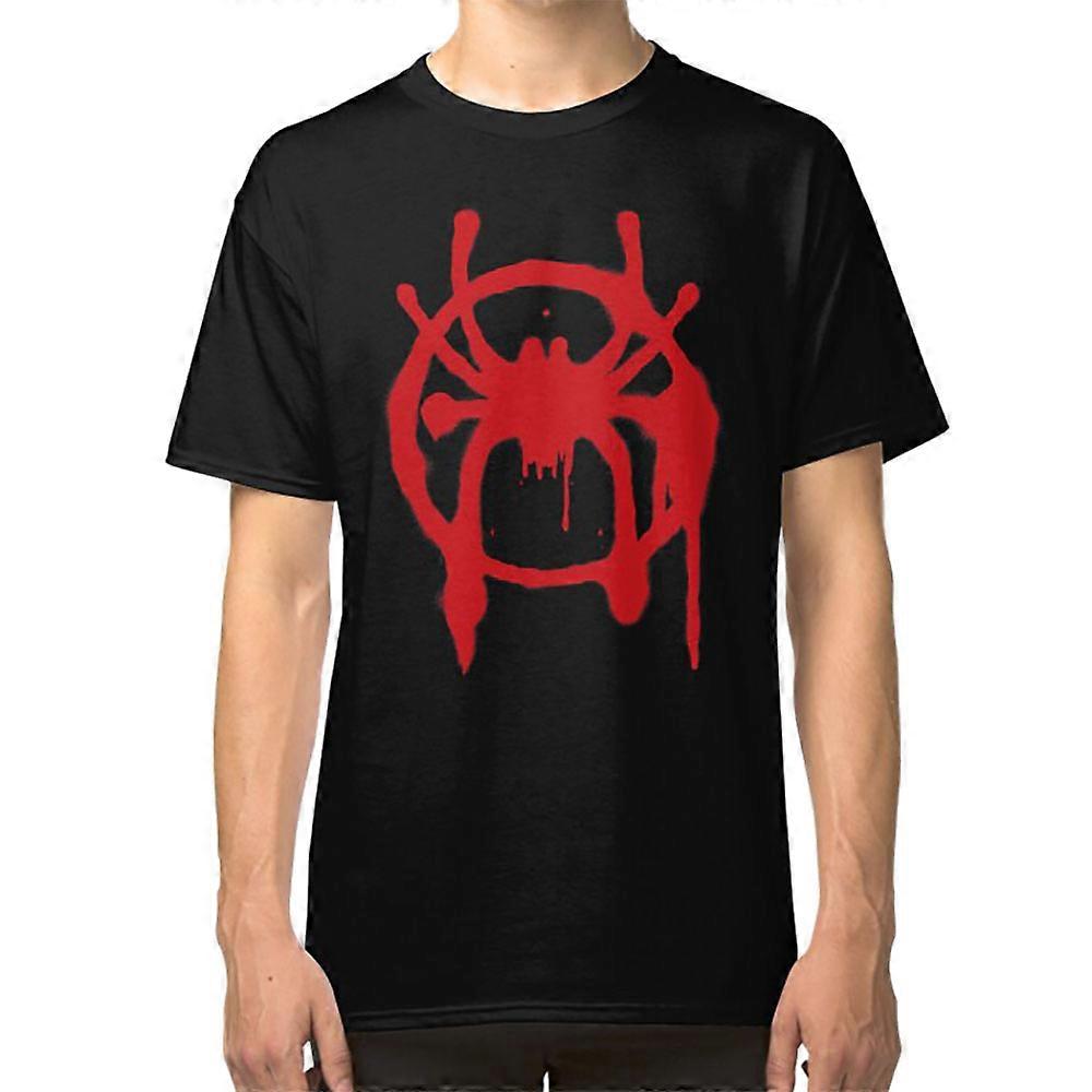 Dans le T-shirt Spider-Verse