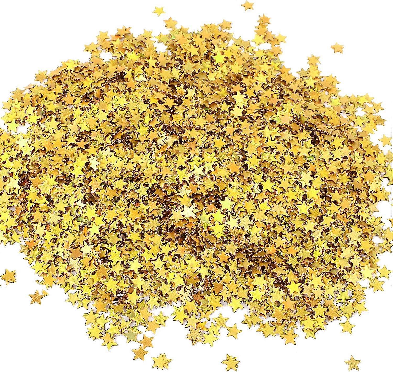 60g Gold Star Table Confetti,Star Confetti Decoration