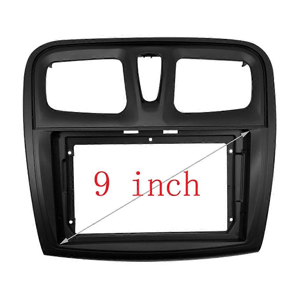 2 DIN Car Radio Fascias Frame For RENAULT Sandero Symbol Logan 2014+ Canbus Box Panel Dashboard Installation Trim Power Cable