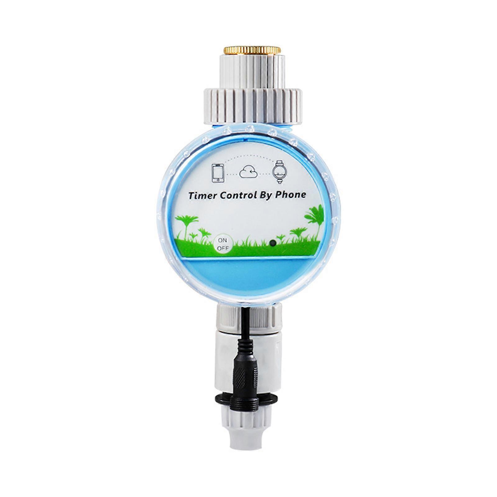 Sprinkler-Timer WiFi-Wasser-Timer, Smart-Gartenschlauch-Wasserhahn-Timer, WiFi-Rasensprinkler-Controller-Bewässerungssystem-Ventil