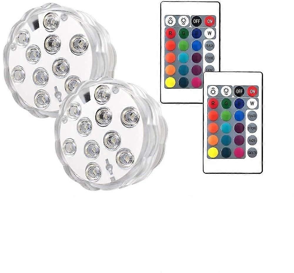Set Of 2 Submersible Led Pool Lights