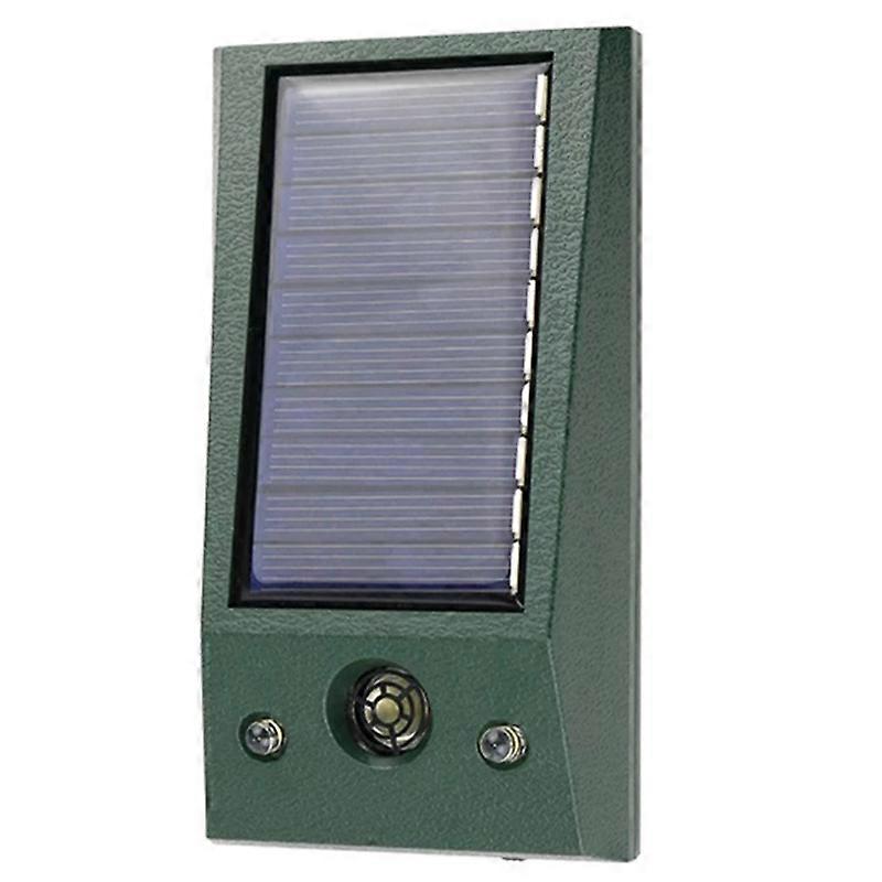 Ultrasonic Animal Outdoor Bird Repellent with Motion Strobe and Intruder Alarm