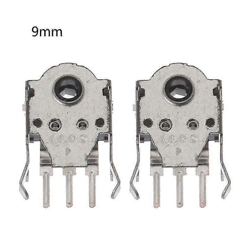 2pcs Alps Mouse Encoder Mouse Decoder  9mm  Highly Accurate For Wheel